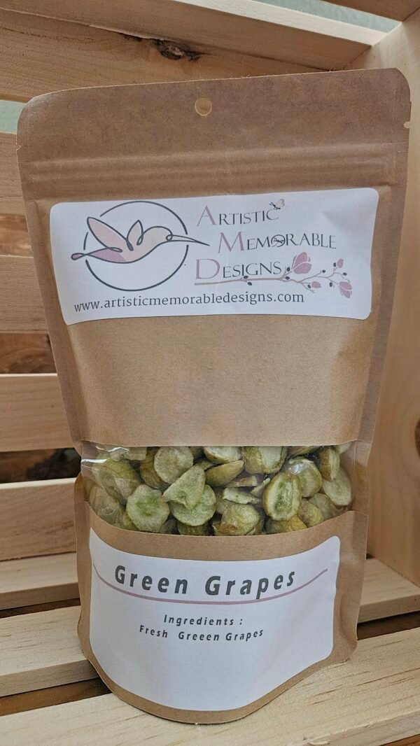 Freeze Dried Green Grapes