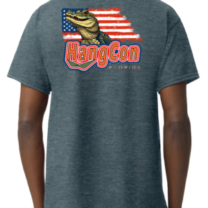 Dark Heather Back Flag Gator