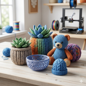 Knitted/Crochet Look