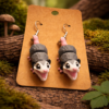 Opossum Earrings