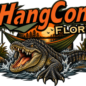 HangCon Florida 2027 Official Event T-Shirts (Pre Order) 27 HangCon 2027 T Shirt Design Fierce Gator 1