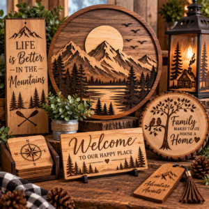 Laser Engraved Signs & Decor